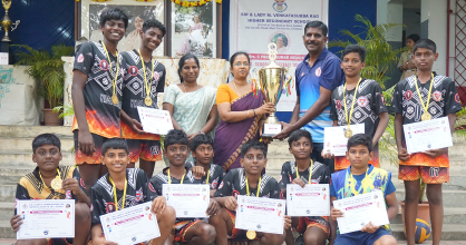 Mrs C Prema Kumar Inter School Volleyball Tournament