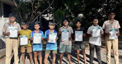 Under-14 (Boys) Volleyball team